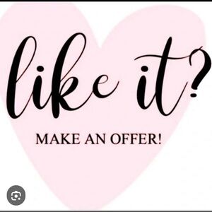 Taking all reasonable offers 💰